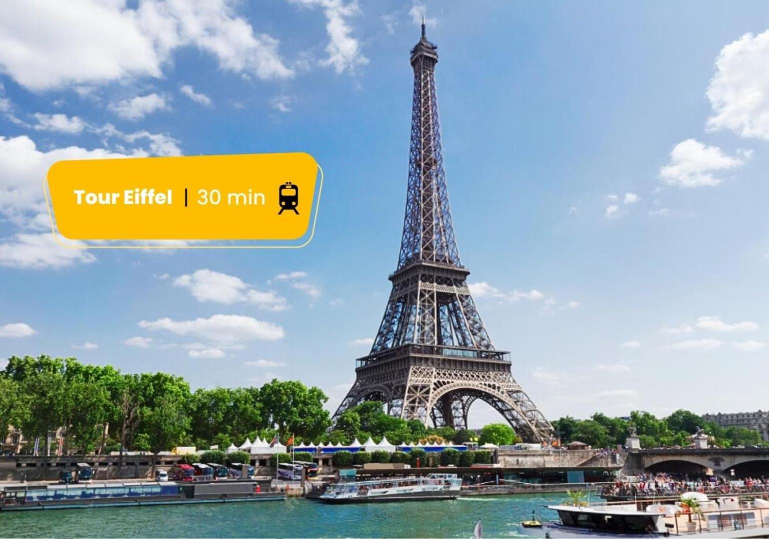 113 Suite Lui - Bel Appartement A Parigi Esterno foto